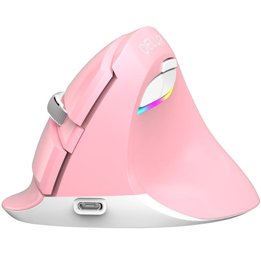 Ergonomic Vertical Mouse – Wireless, Rechargeable, Adjustable DPI
