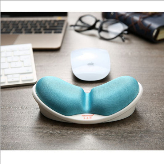 Ergonomic Mouse Pad with Memory Foam – Mechanical Keyboard Palm Rest for Comfortable Typing
